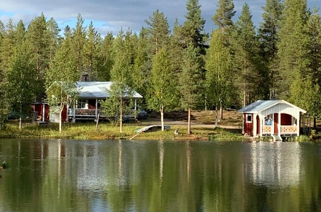 Off-Grid Cabin In Nattavaara Lapland Eksteriør bilde