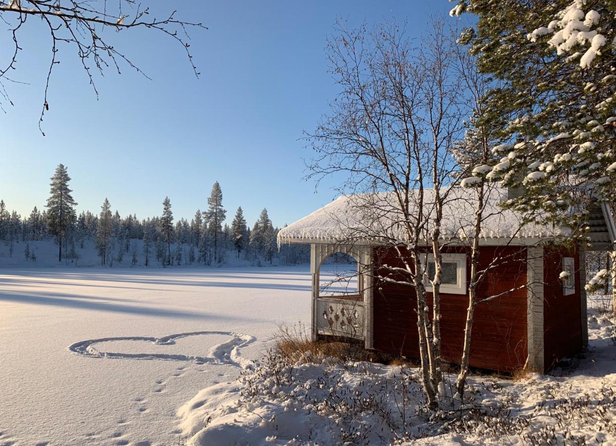 Off-Grid Cabin In Nattavaara Lapland Eksteriør bilde