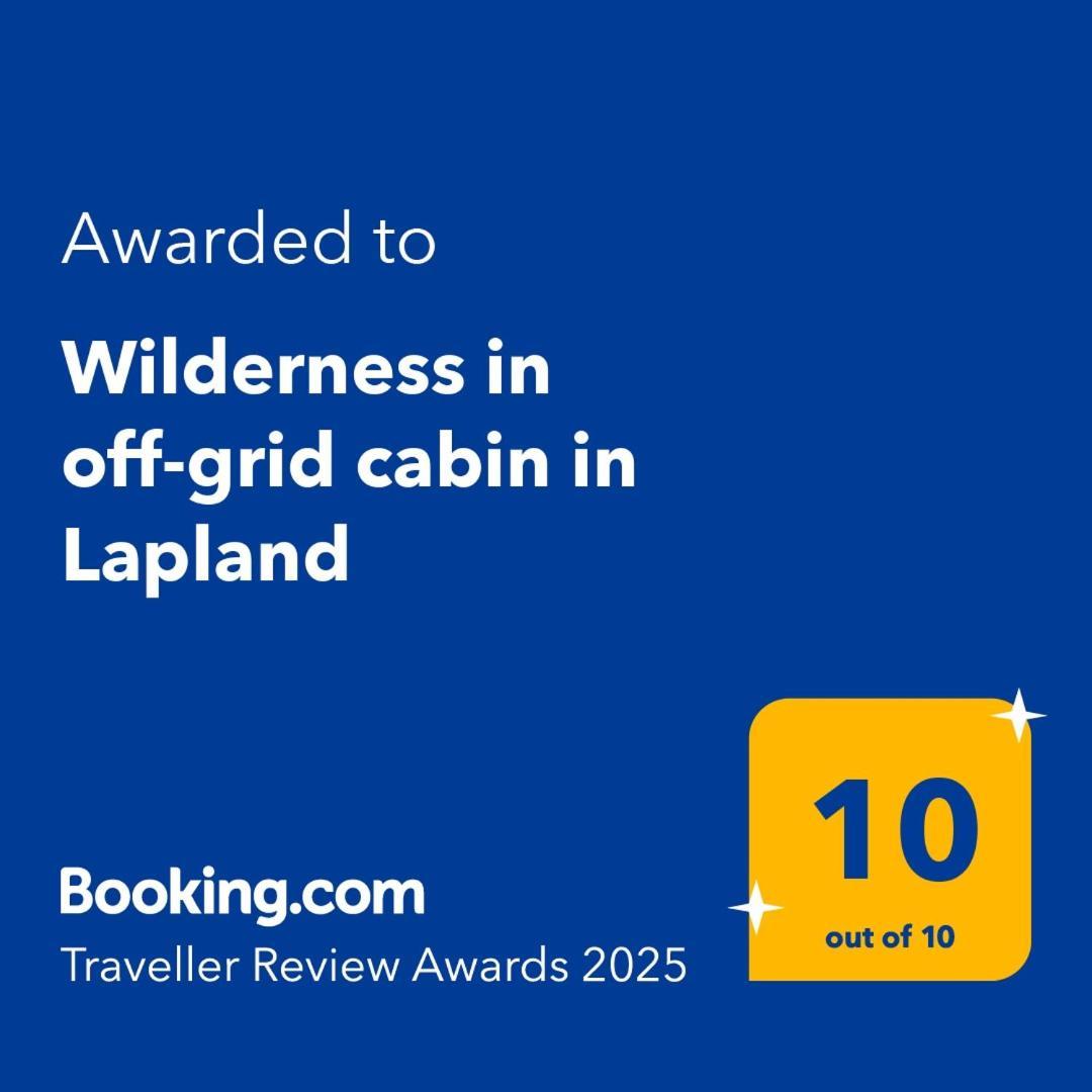 Off-Grid Cabin In Nattavaara Lapland Eksteriør bilde